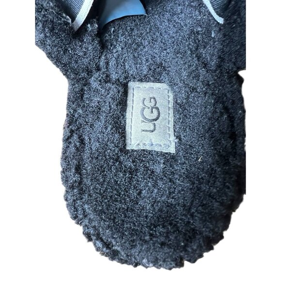 UGG Womens Super Fluff Slipper‎ Black 9.5 - Picture 5 of 8